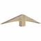 Ekena Millwork Bellingham Rough Sawn Timber Gable Bracket, Douglas Fir, 60"W x 10"H x 4"D x 6"F, 4/12 Pitch GBW060X10X0406BEL00RDF - alternate 3